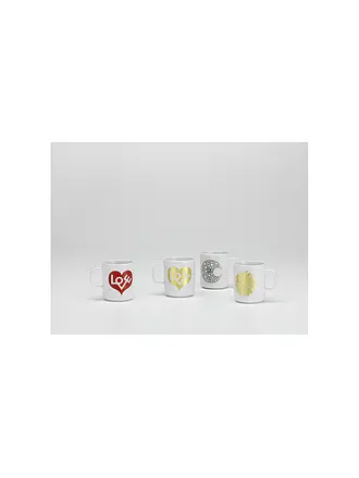 VITRA | Taza con asa - Taza de café Moon Plata | silber